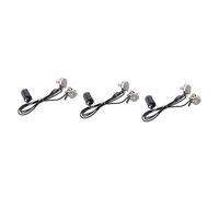 SUPVOX 3pcs A500k Guitar Potentiometer Split Shaft Audio Taper for Electric Guitar Backplate Wiring Harness Includes Taper Potentiometers for Precise Control