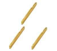 SUPVOX 3pcs Acoustic Guitar Bridge Saddle Bone Nut Guitar Nut Files for Brass Material