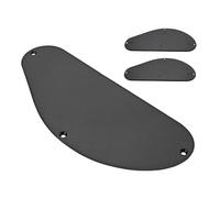 SUPVOX 3pcs Bass Guitar Back Cover Plastic Single Layer Pickguard Plate for Folk Acoustic Electric Guitar Stage Use Instrument Parts