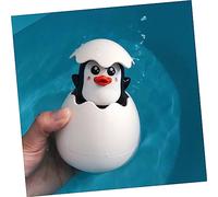 SUPVOX 3pcs Bath Water Spray Eggs for Floating Bathtub Soaker with Adorable Penguin Dinosaur Duck Smooth Safe Surface Random Colors Random Color