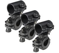 SUPVOX 3Pcs Bike Light Stand Flashlight Holder for Cycling Durable Handlebar Lamp Bracket Easy to Install for Mountain and Road Bikes
