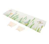 SUPVOX 3pcs Cat Litter Box Splash Guards Set for Open Top Trays, Flexible Anti-splash Shields with 2 Butterfly Clips, Easy-clean Pet Toilet Guards for Indoor Cats