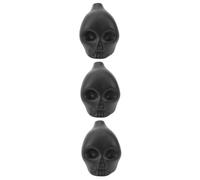 SUPVOX 3pcs Ceramic Death Whistle Artware for Halloween Decor Unique Skull Prop for Day Dead Celebrations Haunting Sound for Music Productions and Rituals
