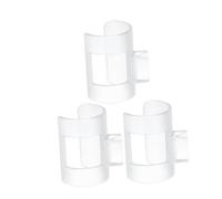 SUPVOX 3pcs Clear PVC Clip Wind Directors for Flute Beginners Easy to Use Practice Assist Tools for Defg Tuned Bamboo Flutes for Learning and Playing