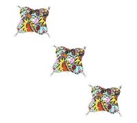 SUPVOX 3pcs Cotton Small Animal Hammock 25x25cm Guinea Pig Chinchilla Rabbit Ferret Bed