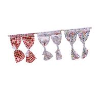 SUPVOX 3pcs Curtain Model Dolls Doll House Decoration Pretend Dollhouse Mini Blinds Curtains House Display Props Kit Simulation Lace Curtain Window Accessories Window Treatment Cloth