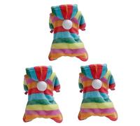 SUPVOX 3pcs Dog Clothes Thermal Clothes Warm Clothes Small Dogs Clothes Dog Clothing Warm Hoodies Doggie Shirt Winter Outfits Sweatshirt Puppy Winter Coat Pet Warm Coat Pet Clothes