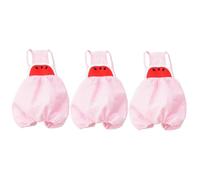 SUPVOX 3pcs Dog Sleeveless Watermelon Stripe Sling Pants for Pets Comfortable Stylish Photo Prop Costume for Home Cosplay Xl