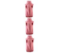 SUPVOX 3pcs Dog Sweater for Comfortable Pet Knit Coat Warm Costume for Dogs Breathable and Easy to Wear for Daily Use and Photography
