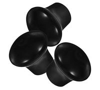 SUPVOX 3pcs Drum Stand Feet Rubber Pads Anti-slip Drum Rack Accessories Snare Stand Leg Protectors for Percussion Equipment