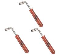 SUPVOX 3pcs Dulcimer Tuning Lever Harp Tuning Wrench Simple Dulcimer Wrench Music Instrument Accessory