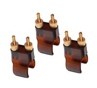 SUPVOX 3pcs Erhu Fine-tuning Screw Device Brass and Plastic Compact Design Easy to Operate Practical Erhu Accessories Assorted Colour