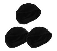 SUPVOX 3pcs Fabric Swim Cap Polyester Swimcap High Elasticity Reducing Water Resistance Sl esign Stylish Look Women Youth Pool Training Swimming