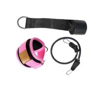SUPVOX 3pcs Fitness Ankle Buckle for Cable Machines Elastic Ankle Bands with Comfortable Smooth Surface Lightweight Workout Straps for Indoor Leg and Hip Training Suitable for Men and
