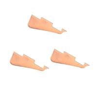SUPVOX 3pcs Folk Guitar Pickguard Metal Plate Protector for Acoustic Guitar Scratch Guard Instrument Part