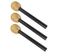 SUPVOX 3Pcs Glitter Fake Microphone Lightweight Portable Microphone Models for Dance Party Decor and Stage Props Party Favors for Birthdays and Themed Events
