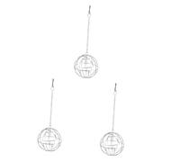 SUPVOX 3pcs Grass Feeder for Guinea Pigs Chinchillas Hanging Rack for Pasture Multi-functional Design for and Playtime