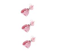 SUPVOX 3pcs Guinea Pig Fleece Harness Small Pet Harness Chest Strap for Hedgehog Comfortable Vest for Small Animals (size L)