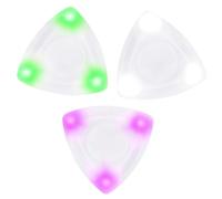 SUPVOX 3pcs Guitar Pick Guitar Picks Acoustic LED Guitar Picks Acoustic Guitar Picks Ukulele Picks Guitar Picks Medium Guitar Thumb Picks Replacement Guitar Picks Luminous Guitar Picks