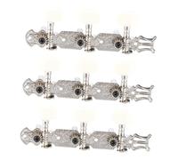 SUPVOX 3pcs Guitar Tuning Pegs Metal Resin Classical Guitar Pegs for String Alignment for Man Woman Left-handed Quasi