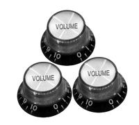 SUPVOX 3pcs Guitar Volume Tone Control Knobs Replacement Knobs for Electric Guitar