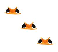 SUPVOX 3pcs Halloween Bat Wing Cat Dog Costume Adorable Pet Halloween Outfit for Parties Creative for Cats and Dogs Fun Prop for Festivities