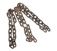 SUPVOX 3pcs Halloween Plastic Chains Props Realistic Prison Chain Costume Accessories for Haunted House Party Cosplay Indoor Outdoor Decoration