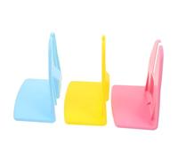 SUPVOX 3pcs Hamster Wheel Mounting Kit Plastic Brackets for Small Pets Stable Running Wheel and Water Bottle Support Easy Installation Exercise Rack for Hamsters Gerbils and Mice in Blue