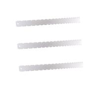SUPVOX 3pcs Height Gauge Professional Leveling Tool for Guitar Setup Ruler for Electric Bass Acoustic Guitar Accurate Neck Measurement Silver Finish