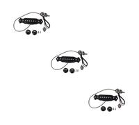 SUPVOX 3pcs Humbucker Bridge Pick Neck Pick Alnico Pickups for Electric Acoustic Guitar Guitar Accessory Sound Hole Pickup