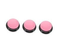 SUPVOX 3pcs Interactive Dog Recording Button Funny Pet Communication Accessory Sound Playback for Training Bonding Dogs and