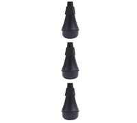 SUPVOX 3pcs Lightweight Trumpet Straight Practice Cup Mute Trumpet Silencer Jazz Musician Accessory