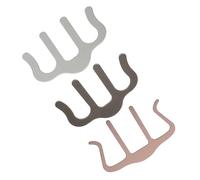 SUPVOX 3pcs Metal Music Book Clips Set, Universal Large Sheet Music Page Holders in Black, Antique Copper Chrome, Sturdy Page Holders for Piano, Guitar, Violin Scores and Reading Accessories