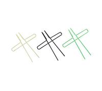 SUPVOX 3Pcs Metal Music Book Page Clips Manual Page Fixing Holder for Piano Scores and Notebooks Preventing Automatic Closure Multi-functional Reading Accessories Random Color