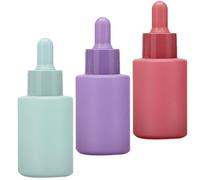 SUPVOX 3pcs Ml Glass Dropper Bottle Leak-proof Portable Essential Oil