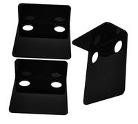 SUPVOX 3pcs Monitor Wall Mount Brackets Small Floating Shelves Router Holder for Bedroom Security Camera Space Saving Wall Mounted Design with Upward and Downward Installation Options