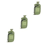 SUPVOX 3pcs Outdoor Medical Pouch Compact Shoulder Bag for Hiking and Camping for Emergency Supplies Multiple Pockets and Easy Access Versatile Storage for and Travel Essentials