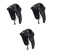 SUPVOX 3pcs Pet Costume Hat for Dogs and Cats Creative Animal Makeup Decor Black for Parties and Celebrations