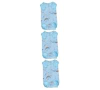 SUPVOX 3pcs Pet Suit for Cats Comfortable Post- Vest to Prevent Licking and Scratching for Enhanced Healing and Safety