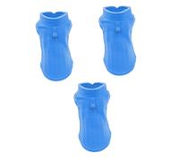 SUPVOX 3pcs Pet Windproof Vest Dog Jacket Doggo Coat Chihuahua Dachshund Vest