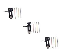 SUPVOX 3pcs Phono Turntable Headshell Mount for Turntable Cartridge Replacement High Fidelity Needles