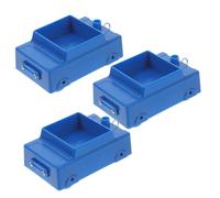SUPVOX 3pcs Physics Experiments Inclined Trolley Mechanics Plastic Trolley Teaching Tools for Boys and Girls Educational Toy