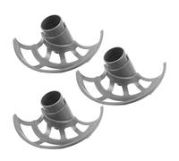 SUPVOX 3pcs Portable Table Tennis Ball Orbit Spiral Launcher Accessories for Solo Practice and Home Training, Abs Material, Can Hold 12 Balls, Fine Tune Angle and Speed for Skill