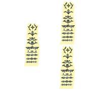 SUPVOX 3pcs Reusable Guitar Stickers Fretboard Inlay Decals Easy Peel and Stick for Acoustic Guitars