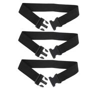 SUPVOX 3pcs Safety Locks Cabinet Locks for Cabinets Refrigerators Appliances Easy Install Premium Black