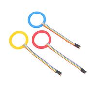 SUPVOX 3pcs Safety Walking Ropes for Detachable Preschool Leash with Comfortable Grip Bright Colors for Kindergarten Group Outings and Outdoor Activities