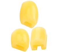 SUPVOX 3pcs Saxophone Side Key Risers Silicone Finger Pads for Enhanced Comfort and Control Compatible Saxophones Easy to Clean and Store Music Accessory