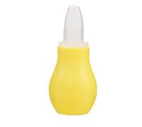 SUPVOX 3pcs Silicone Nose Cleaner for Newborns and Safe Soft Suction Nozzle Easy to Clean Manual Snot Vacuum Sucker Gentle Nasal Care Yellow Pink Blue