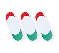 SUPVOX 3pcs Sliding Door Indicator Vacant Occupied Bathroom Signs 7.5x2.5x0.2 Inch Sturdy Acrylic Material Simple Elegant Appearance Slide to Display Status Reducing Interruptions