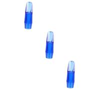 SUPVOX 3pcs Smooth Surface Saxophone Mouthpiece Plastic Sax Replacement for Alto Saxophone Improved Intonation